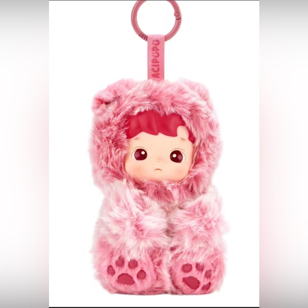 Pop Mart HACIPUPU Gummy Bear Series‎ Vinyl Cherry Flavor Plush Pendant